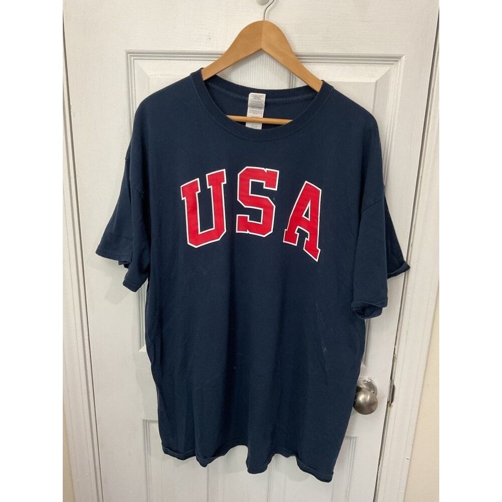 Gildan Heavy Cotton USA Graphic T-Shirt